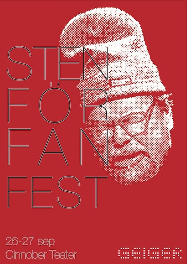 Sten För Fan poster by Geiger 2014