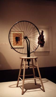 [Marcel Duchamp: Bycycle Wheel 1913]