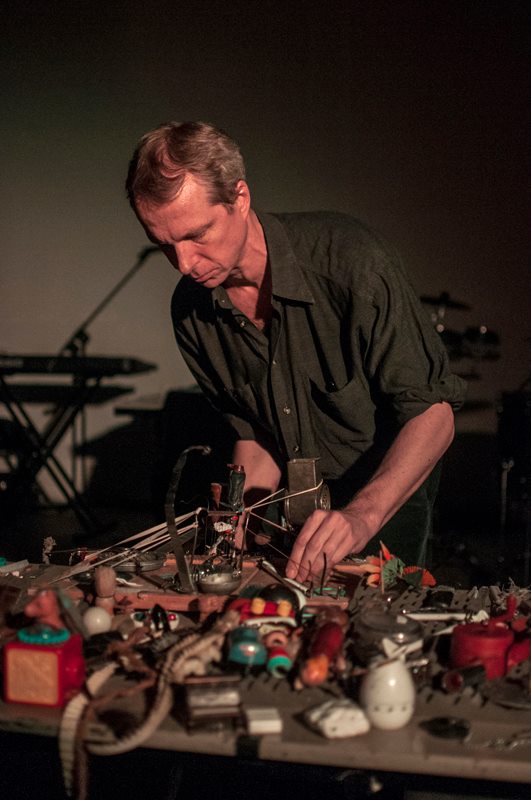 Bergmark playing the Platform 2014-11-15 at Audio Art Festival, Bunkier Sztuki, Krakow