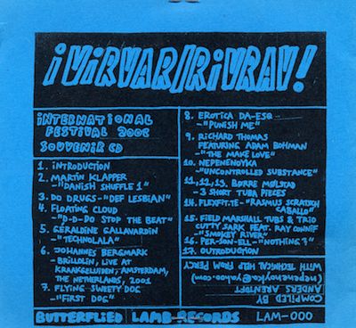 Virvar-Rivrav, cd cover