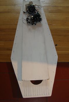 Singing Coffin at exhibition Prague 2012