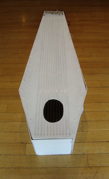 Singing Coffin at exhibition Prague 2012