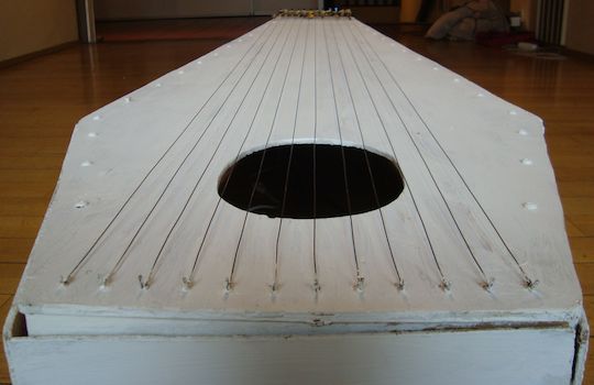 Singing Coffin at exhibition Prague 2012