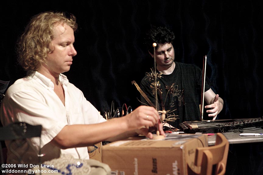 Johannes Bergmark and Damian Bisciglia in concert 2006.